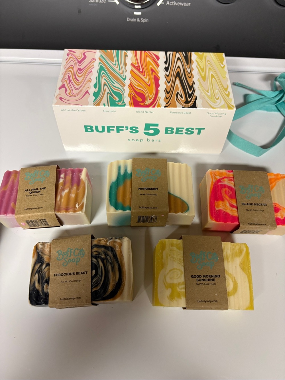 Buff City Soap 5 Bar Gift Set